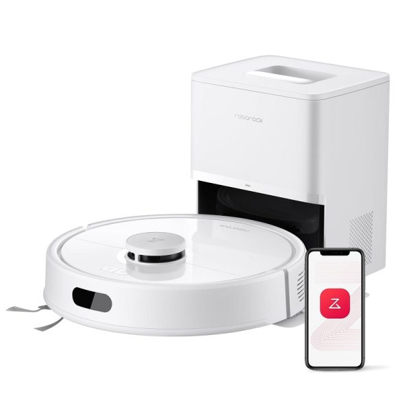 robot aspirador roborock q7 l5 con base blanco