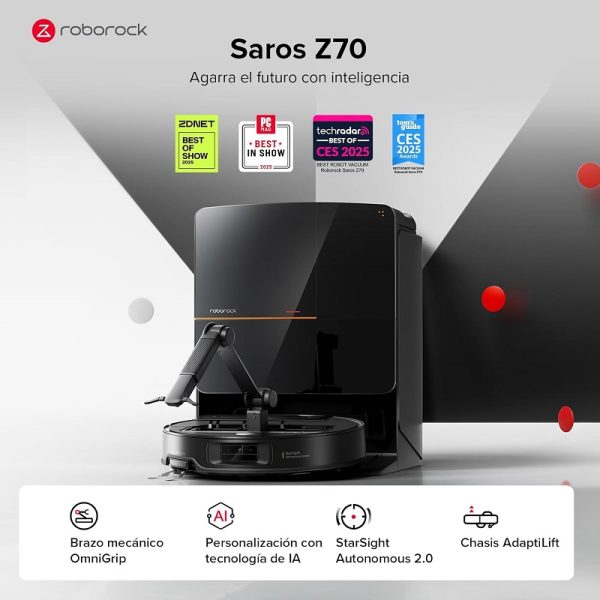 robot aspirador roborock saros z70