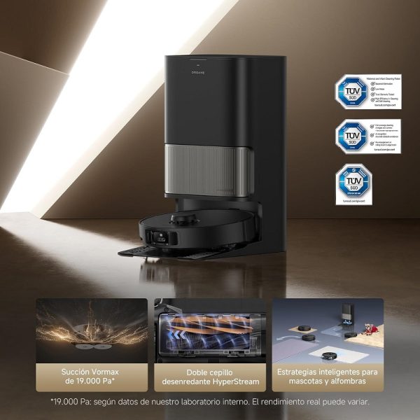robot aspirador dreame l40s pro ultra negro
