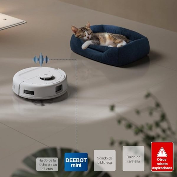 robot aspirador ecovacs deebot mini rosa