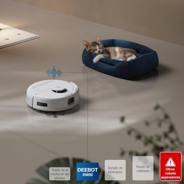 robot aspirador ecovacs deebot mini azul