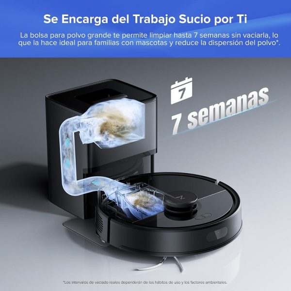 robot aspirador roborock q7 l5 con base
