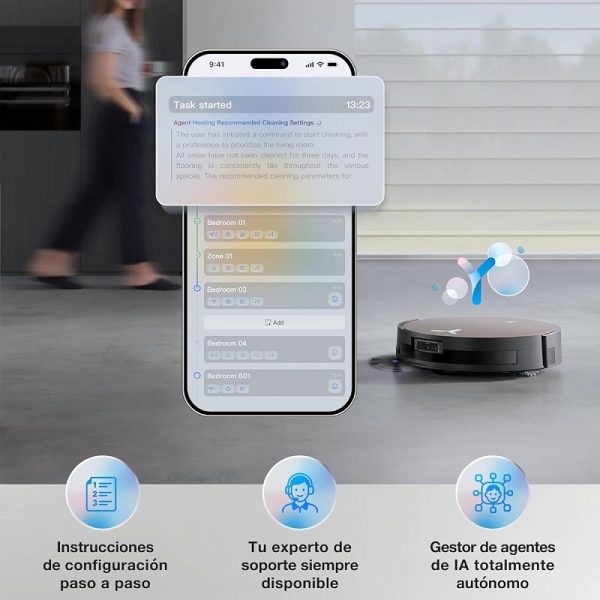 robot aspirador ecovacs deebot x11 omnicyclone