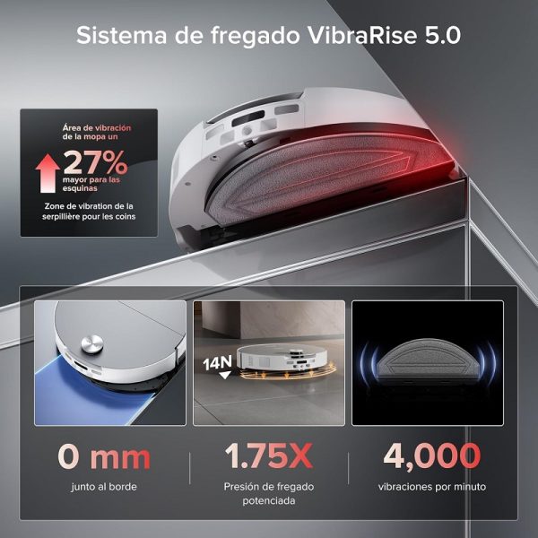 robot aspirador roborock saros sonic