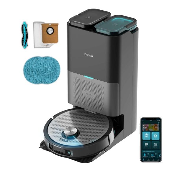 robot aspirador cecotec conga 20090 proai infinitysoap cut&spa