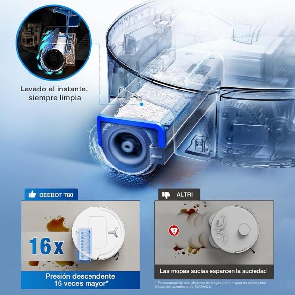 robot aspirador ecovacs deebot t80 omni