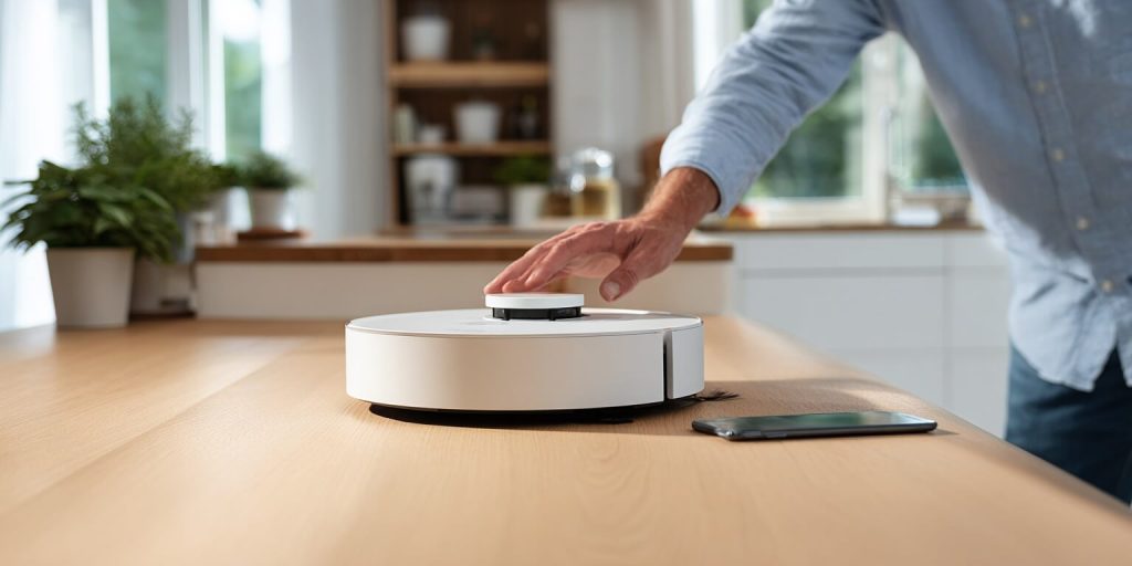 robot aspirador circulos soluciones